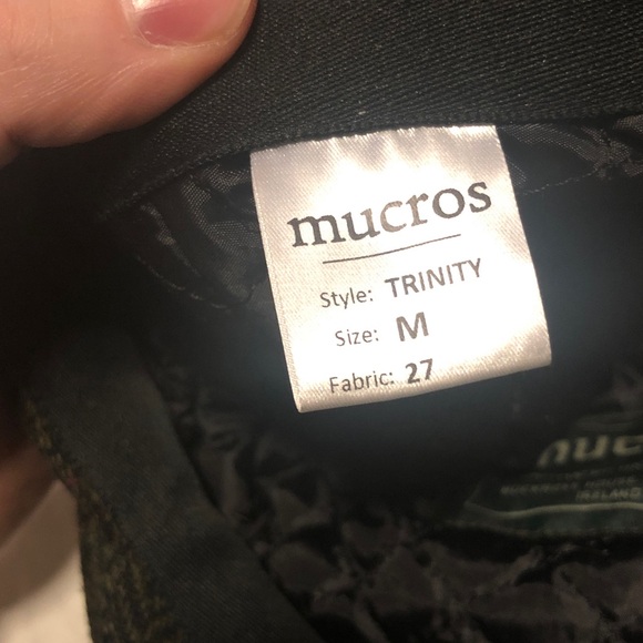 Classic Brown Herringbone Flat Cap - Picture 4 of 5